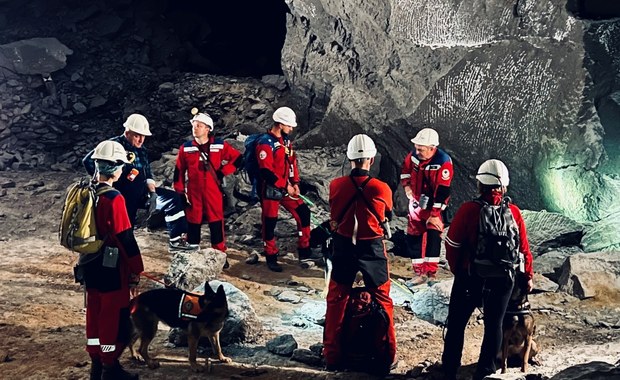 Ratownicy GOPR trenowali w kopalni Wieliczka