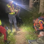 ​Ratownicy, psy, drony w nocnej akcji w Tatrach. Turysta siedział sobie w namiocie