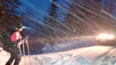 Ratownicy sprowadzili dwóch turystów z Babiej Góry