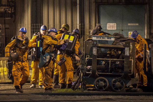 Ratownikom udało się opanować podziemny pożar w kopalni CSM Stonawa /LUKAS KABON /PAP/EPA