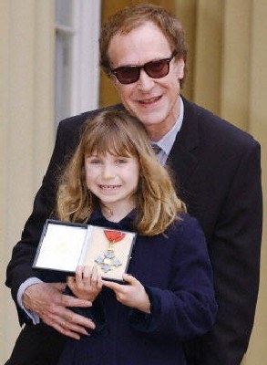 Ray Davies (The Kinks) z córką /AFP