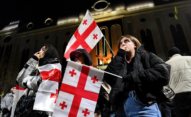 Razem przeciwko Rosji. Protesty w Gruzji będą trwać "do skutku"