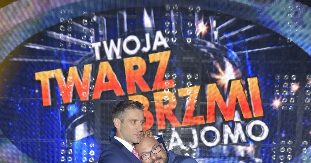 Razem z Maciejem Dowborem prowadzi program "Twoja twarz brzmi znajomo" /Gałązka /AKPA