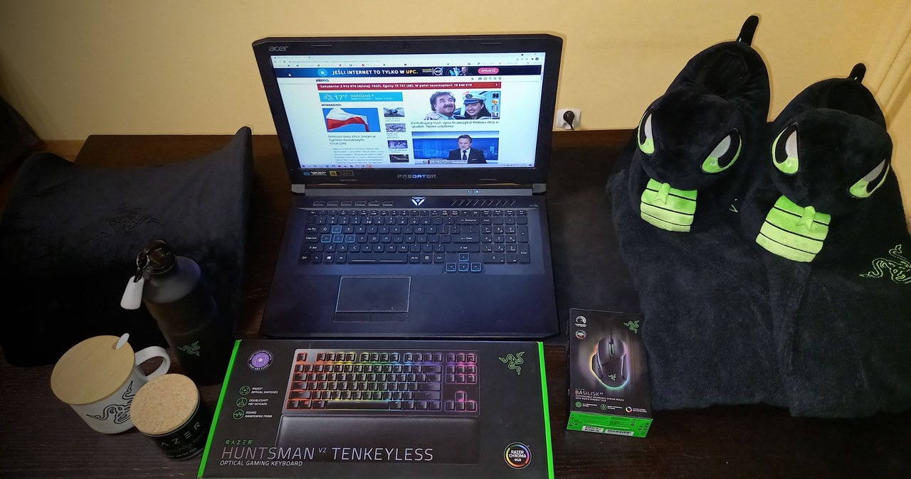 Razer Comfy Gaming Kit /INTERIA.PL