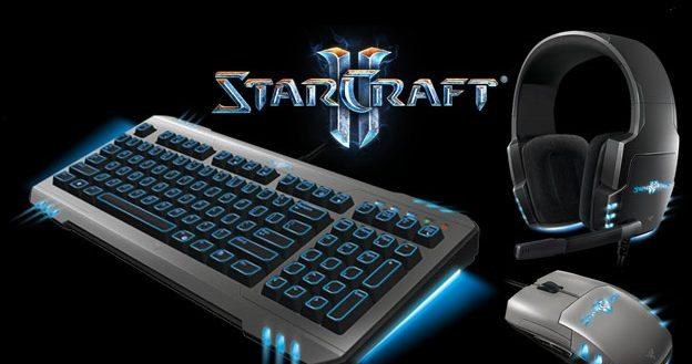 Razer StarCraft II to zestaw akcesoriów przeznaczonych głównie dla posiadaczy strategii Blizzarda /Informacja prasowa