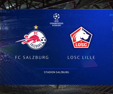 RB Salzburg - Lille OSC 2-1. SKRÓT. WIDEO (Polsat Sport)