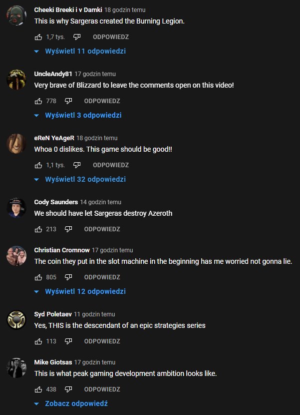 Reakcja graczy na zapowiedź Warcraft Arclight Rumble