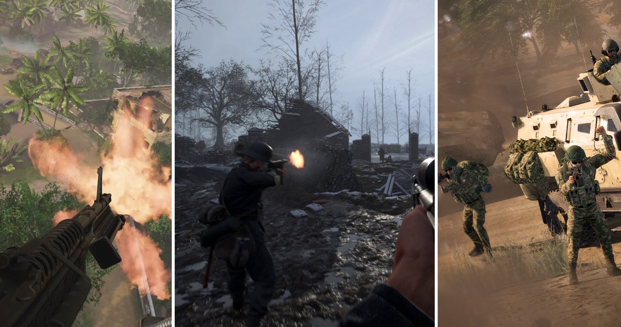 Realistyczny obraz wojny ukazany w grach wideo /materiały prasowe
