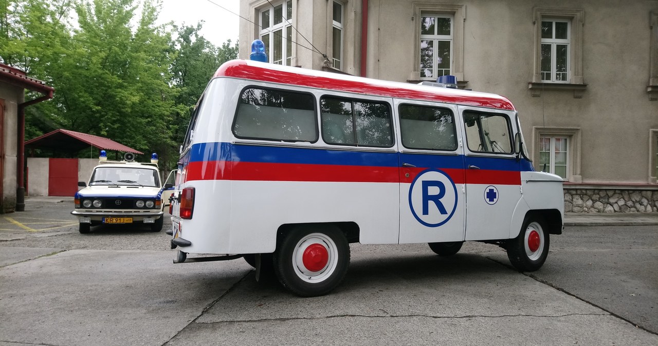 Reanimacyjna Nysa 522 ze zbiorów muzeum /Muzeum Ratownictwa w Krakowie