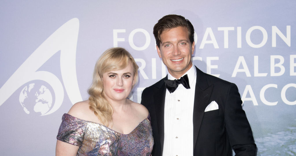 Rebel Wilson i Jacob Busch podczas gali w Monte Carlo /SC Pool - Corbis / Contributor /Getty Images