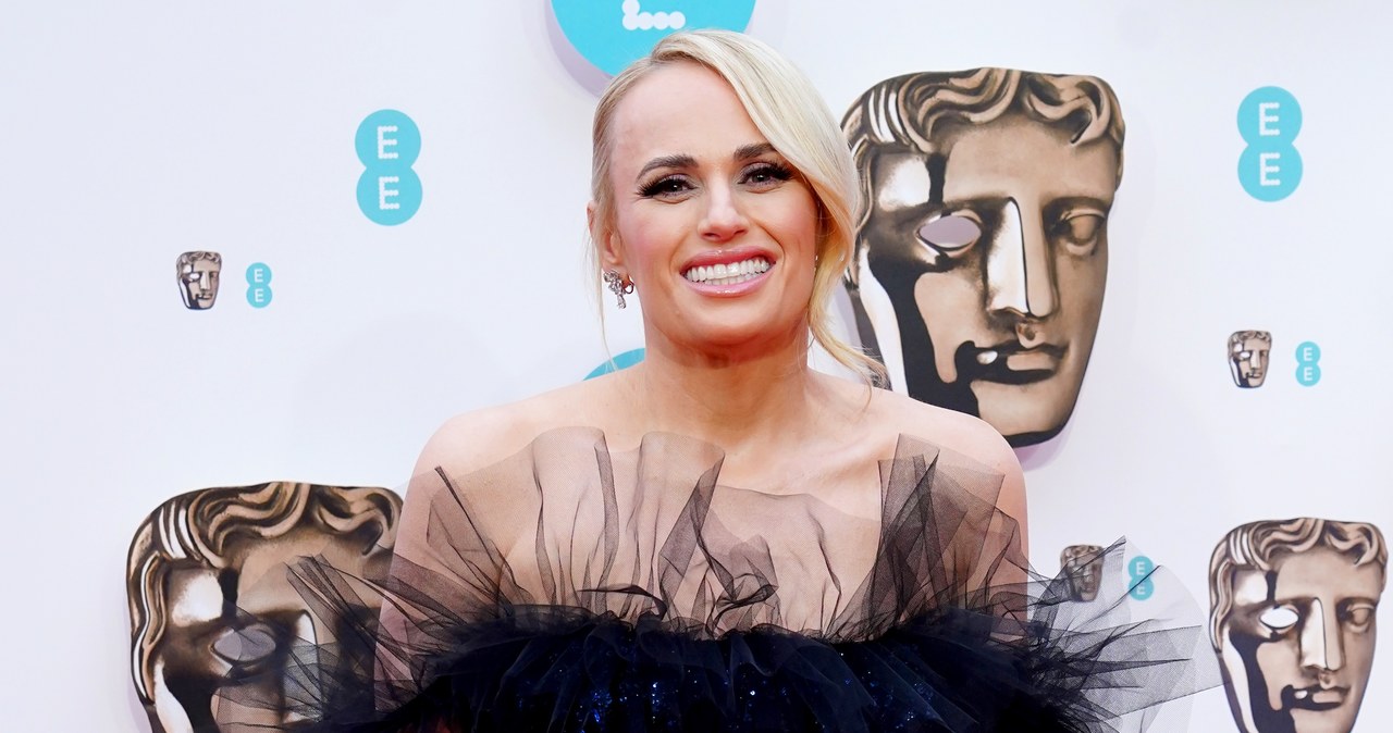 Rebel Wilson na gali BAFTA 2022 /Agencja FORUM