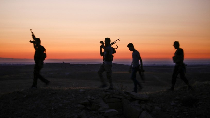 Rebelianci w prowincji Dara /MOHAMAD ABAZEED /AFP