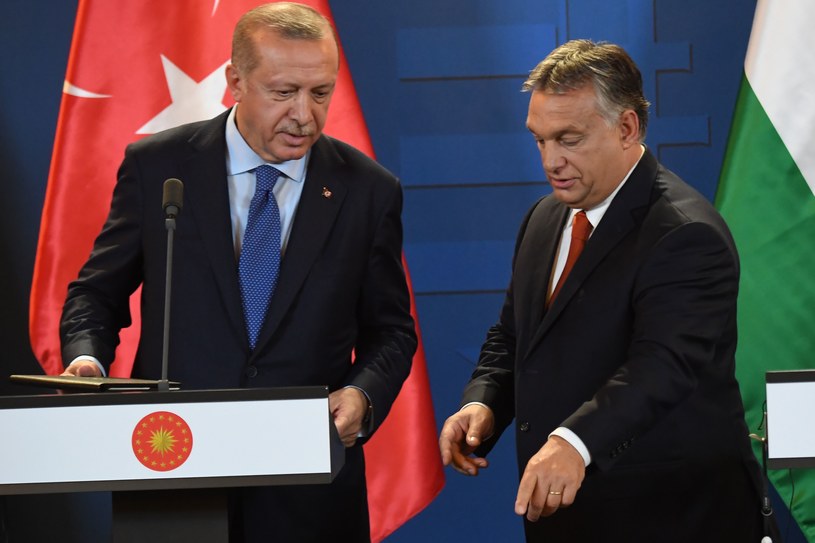 Recep Erdogan i Viktor Orban /AFP