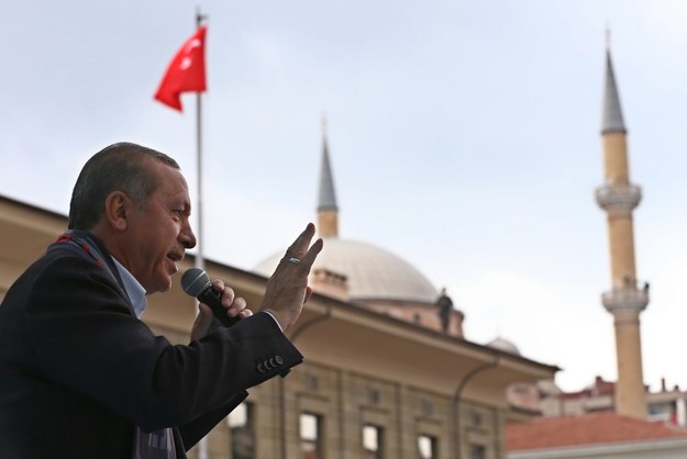 Recep Tayyip Erdogan /KAYHAN OZER / PRESIDENTIAL PRESS OFFICE / HANDOUT /PAP/EPA