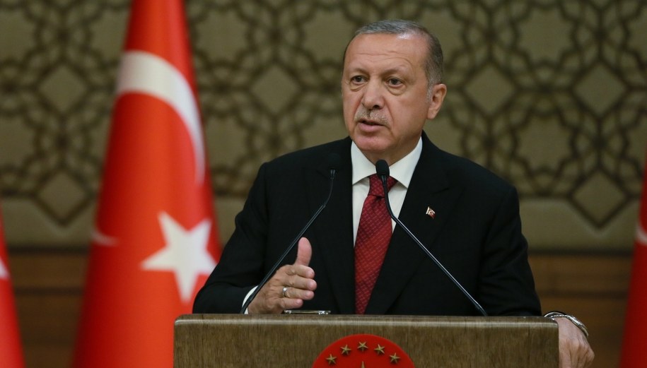 Recep Tayyip Erdogan /TURKISH PRESIDENTAL PRESS OFFICE / HANDOUT /PAP/EPA