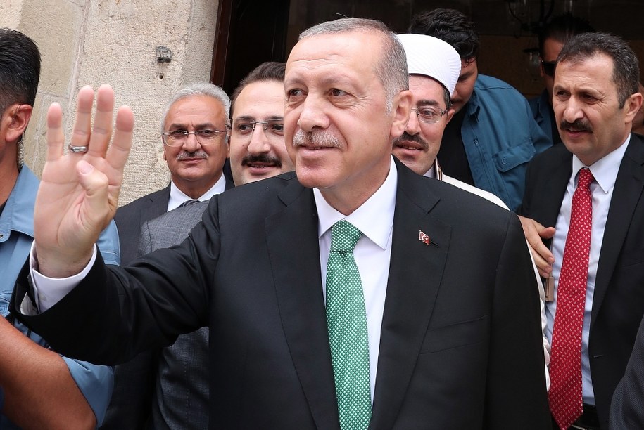 Recep Tayyip Erdogan /TURKISH PRESIDENTAL PRESS OFFICE / HANDOUT /PAP/EPA