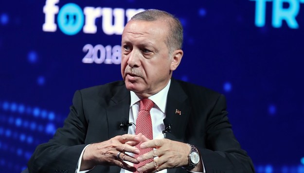 Recep Tayyip Erdogan /TURKISH PRESIDENTAL PRESS OFFICE / HANDOUT /PAP/EPA