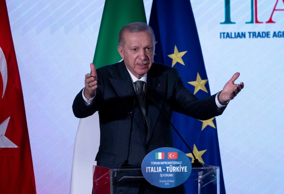 Recep Tayyip Erdogan /MASSIMO PERCOSSI /PAP