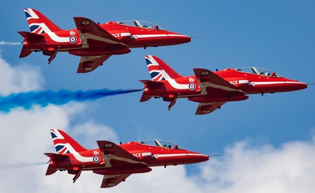 Red Arrows, F-35 i nocne pokazy. Niezapomniane chwile w Radomiu