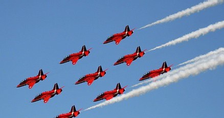 Red Arrows / Fot: Mirosław Domagała /INTERIA.PL