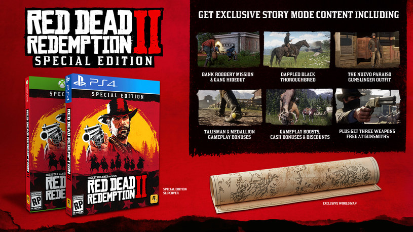 Red Dead Redemption 2 - edycja specjalna /materiały prasowe
