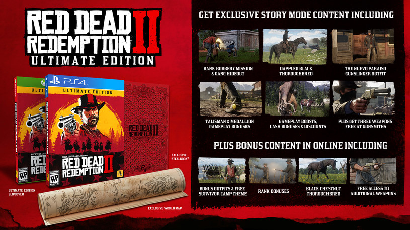 Red Dead Redemption 2 - edycja Ultimate /materiały prasowe