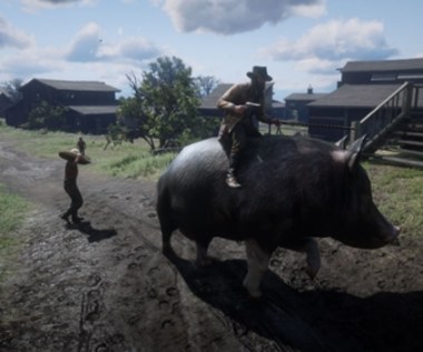 Red Dead Redemption 2: Modyfikacja do gry pozwala ujeżdżać ogromną świnię