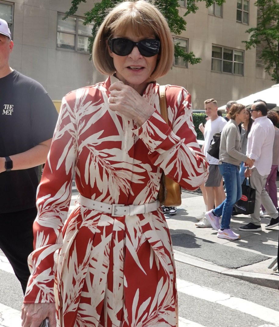 Redaktor naczelna "Vogue" Anna Wintour /Rick Davis / SplashNews.com/Splash/East News /East News