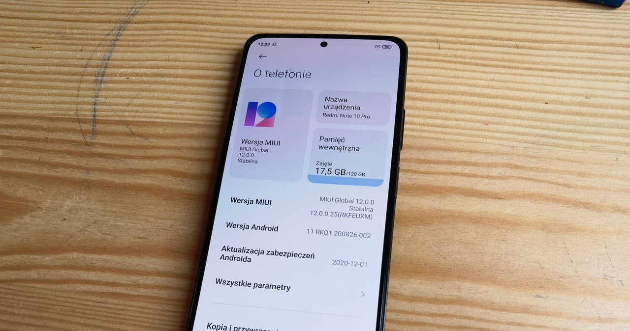 Redmi Note 10 Pro z MIUI 12 /INTERIA.PL