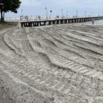 Refulacja plaży w Gdyni Orłowie. Turyści zaskoczeni, urząd wyjaśnia 