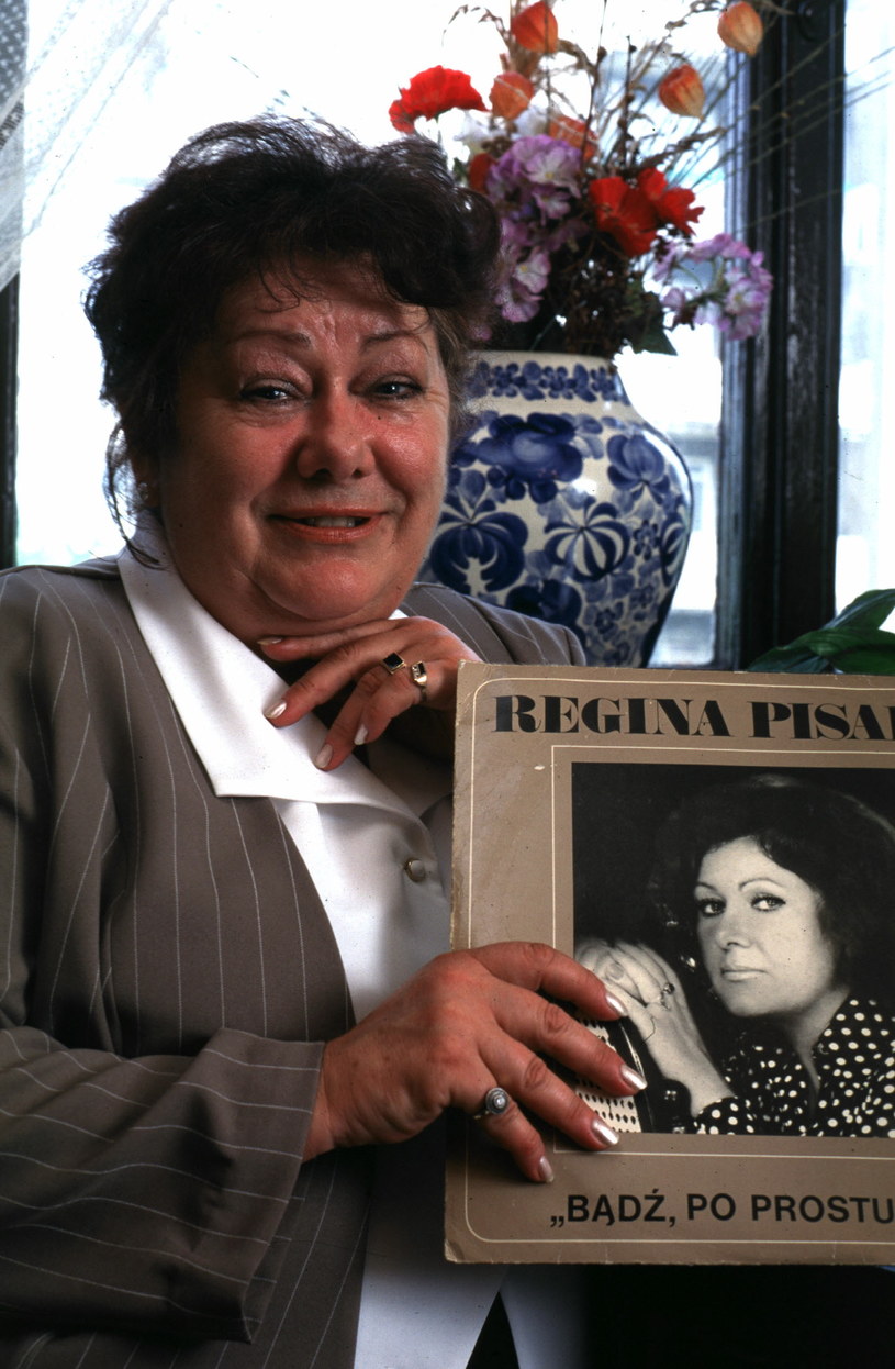 Regina Pisarek w 1996 roku /Marek Skorupski /Agencja FORUM