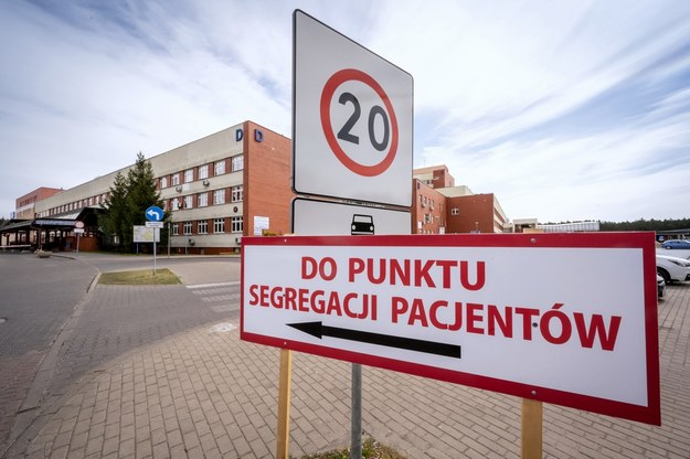 Regionalny Szpital Specjalistyczny im. dr. W. Biegańskiego, aktualnie szpital jednoimienny zakaźny, przy ul. Rydygiera w Grudziądzu / 	Tytus Żmijewski    /PAP