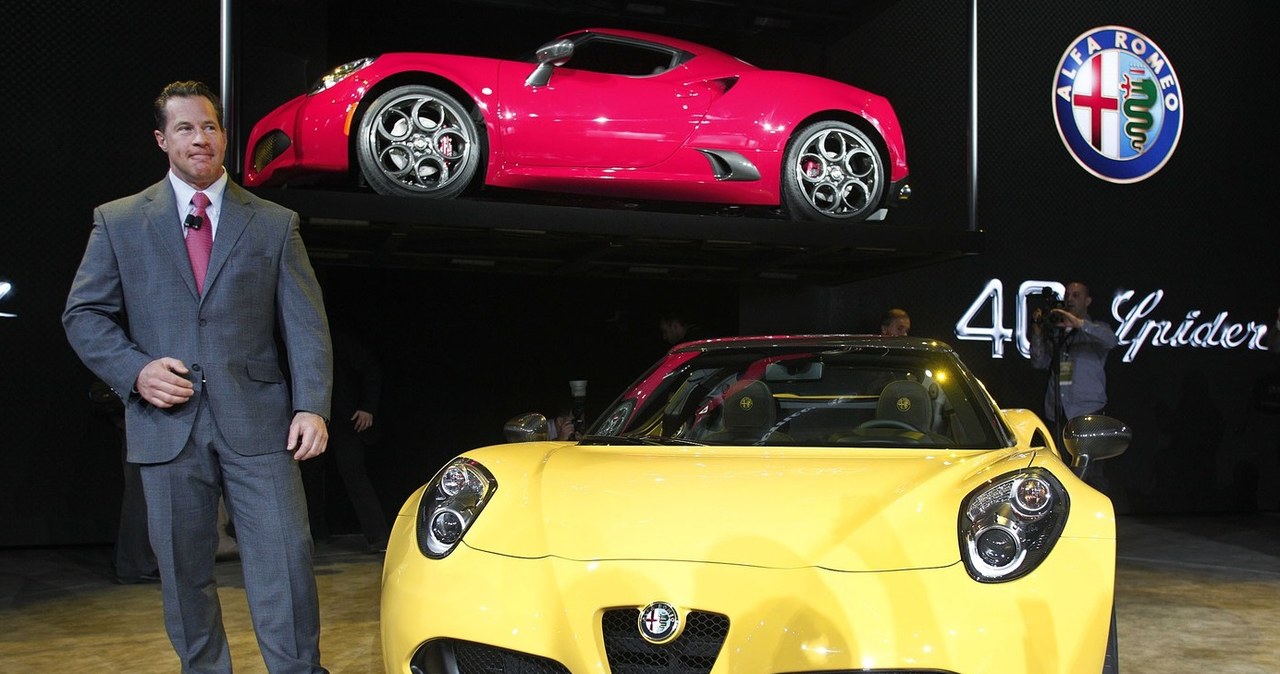 Reid Bigland i Alfa Romeo 4C Spider /AFP