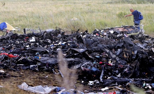 Rejestratory mogły wychwycić dźwięk uderzenia rakiety