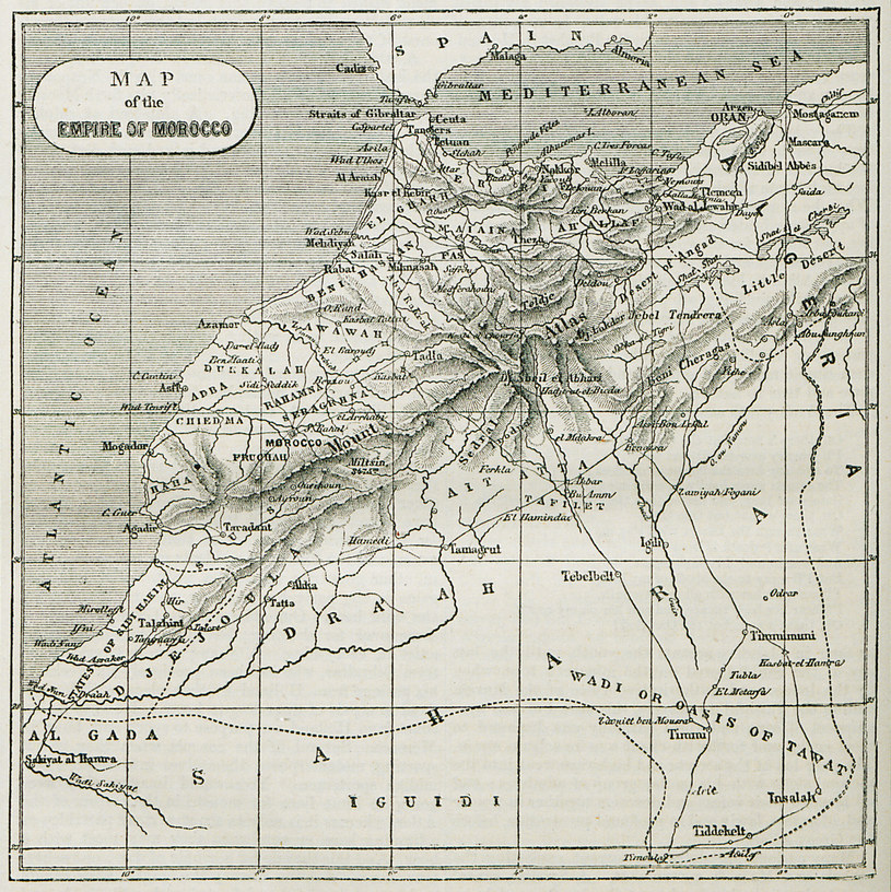 Rejony dzisiejszego Maroko były jednym z najważniejszych ośrodków życia w epoce kamienia /domena publiczna