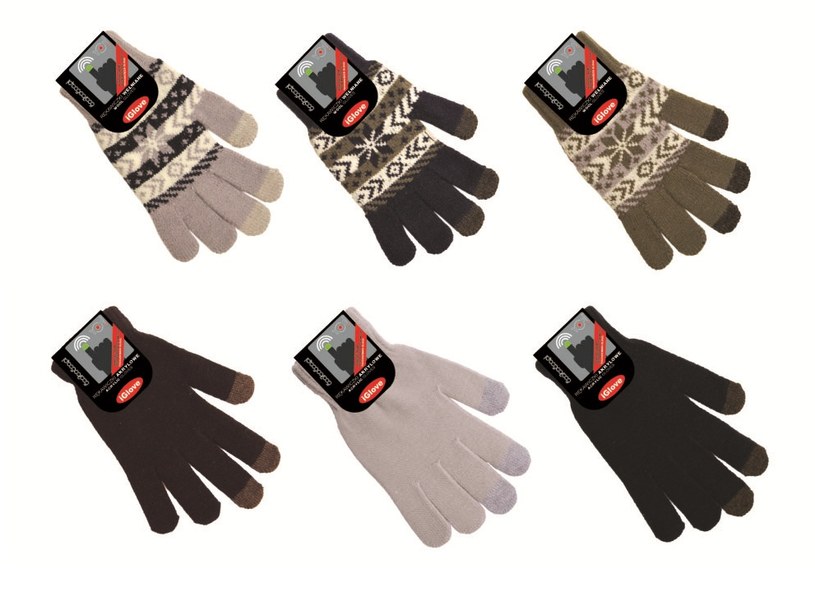 Rękawiczki iGlove dla posiadaczy smartfonów i tabletów /materiały prasowe