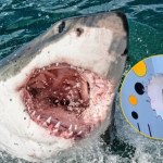 Rekin zaatakował windsurfera i wciągnął go pod wodę. Na desce zostawił ten ślad