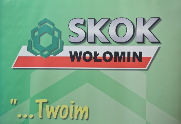 Reklama SKOK Wołomin (marzec 2014) /Rafał Guz /PAP