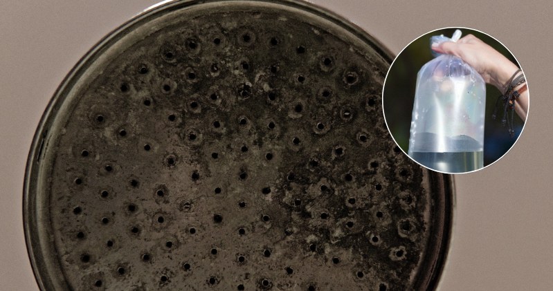 Reklamówka pod prysznicem może być bardzo przydatna. Dzięki niej wreszcie porządnie wyczyścisz brudną słuchawkę /Pixel