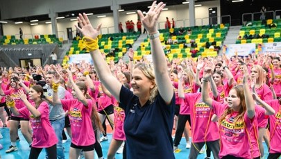 Rekord na katowickim WF-ie! Sześćset uczennic i mistrzynie sportu 