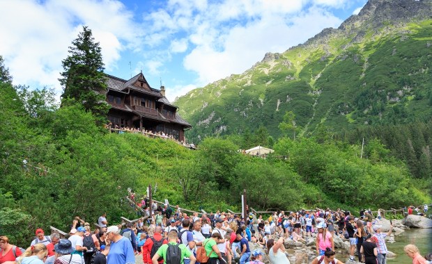 Rekordowa frekwencja w Tatrach. Ponad milion turystów w sierpniu