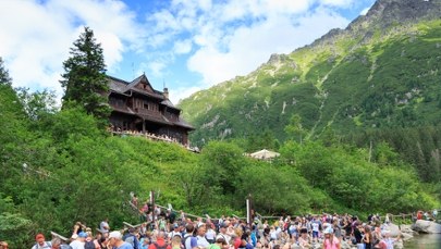 Rekordowa frekwencja w Tatrach. Ponad milion turystów w sierpniu