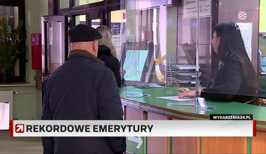 Rekordowe emerytury. Niektóre kwoty są zaskakujące