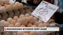 Rekordowo wysokie ceny jajek