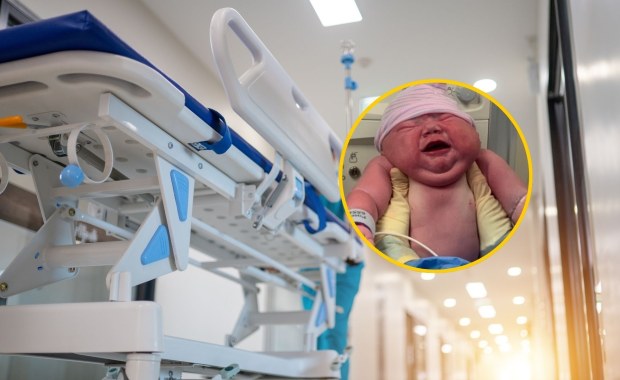 ​Rekordowy poród. Noworodek ważył niemal 6 kilogramów