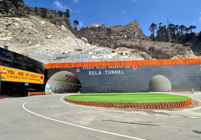 Rekordowy tunel w Indiach! Zbudowali go 4 km nad poziomem morza!