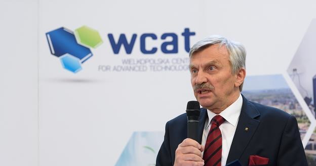 Rektor UAM prof. Bronisław Marciniak przemawia na otwarciu WCZT /PAP