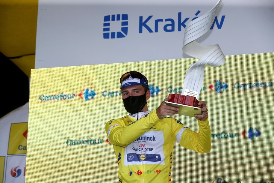 Remco Evenepoel / 	Grzegorz Momot    /PAP