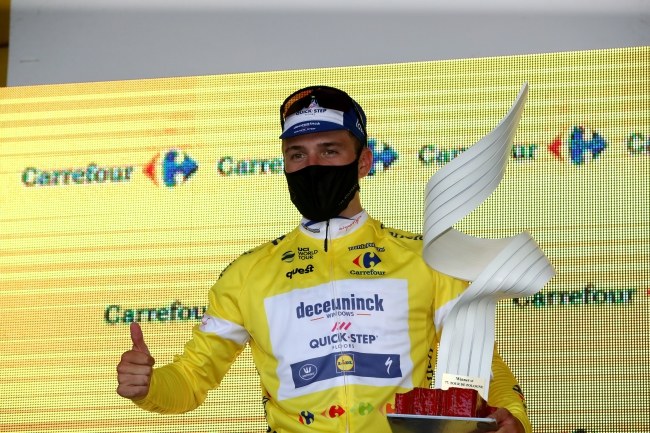 Remco Evenepoel / 	Grzegorz Momot    /PAP