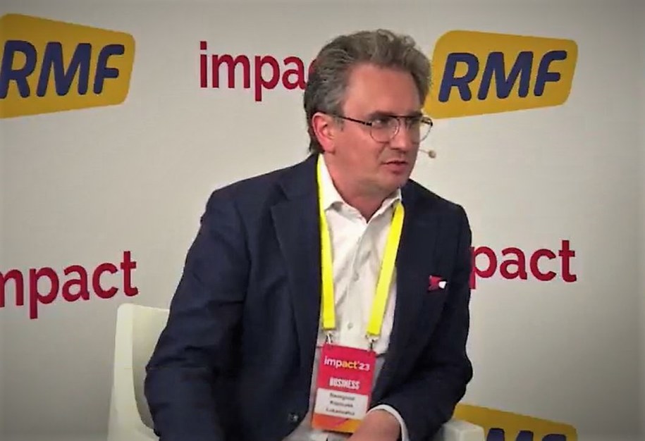 Remigiusz Kopoczek, wiceprezes Sieci Badawczej Łukasiewicz /RMF FM